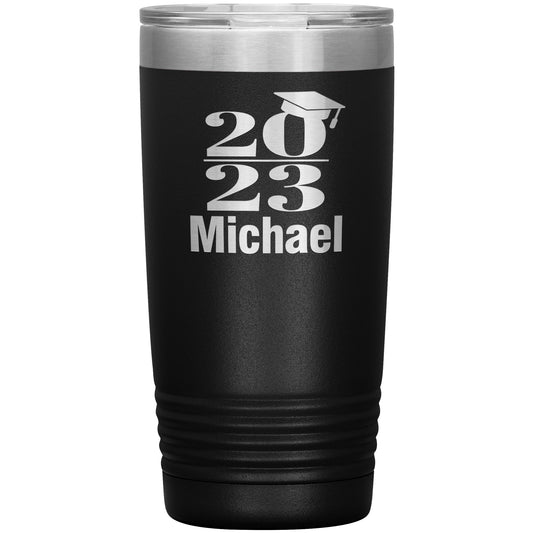 2023 Graduate Name Tumbler, Graduation Gift for Him