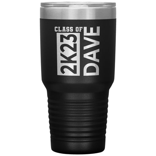 Graduation Name and Class Year Tumbler