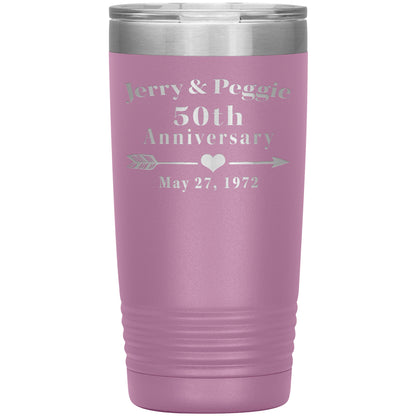 50th Anniversary Tumbler