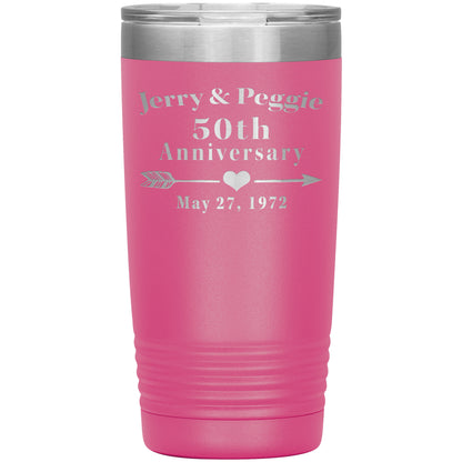 50th Anniversary Tumbler