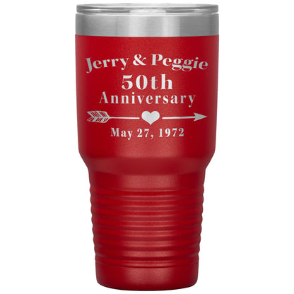 50th Anniversary Tumbler