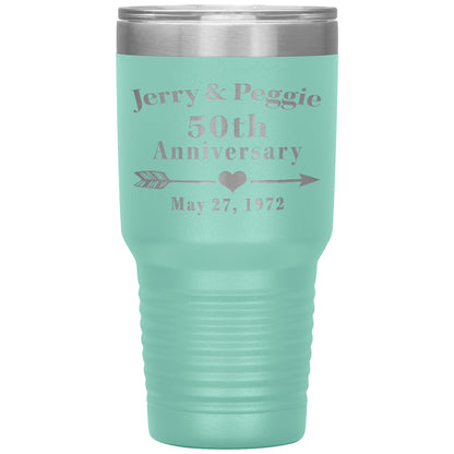 50th Anniversary Tumbler