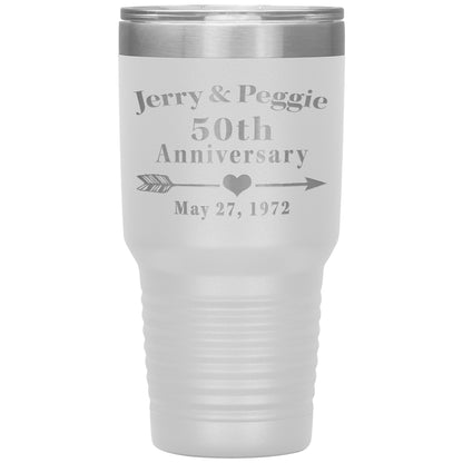 50th Anniversary Tumbler