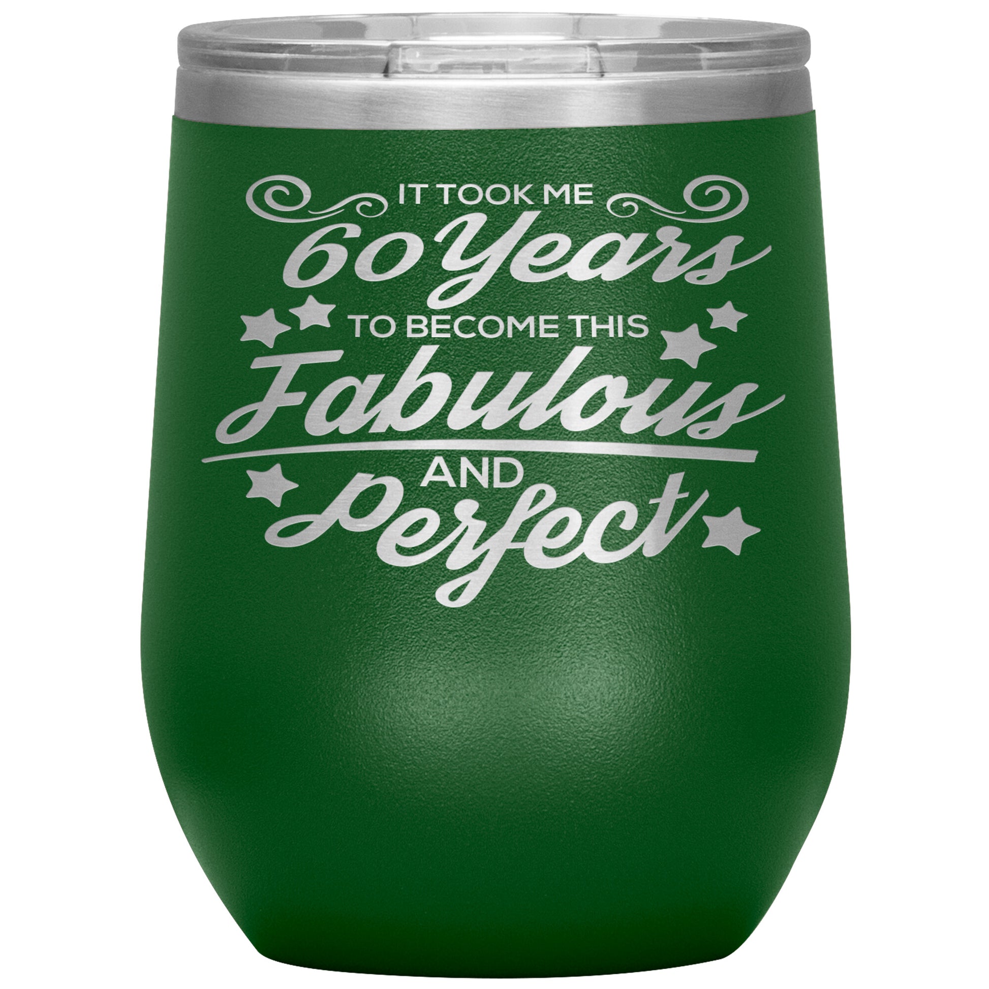 60 Years Fabulous & Perfect Tumbler