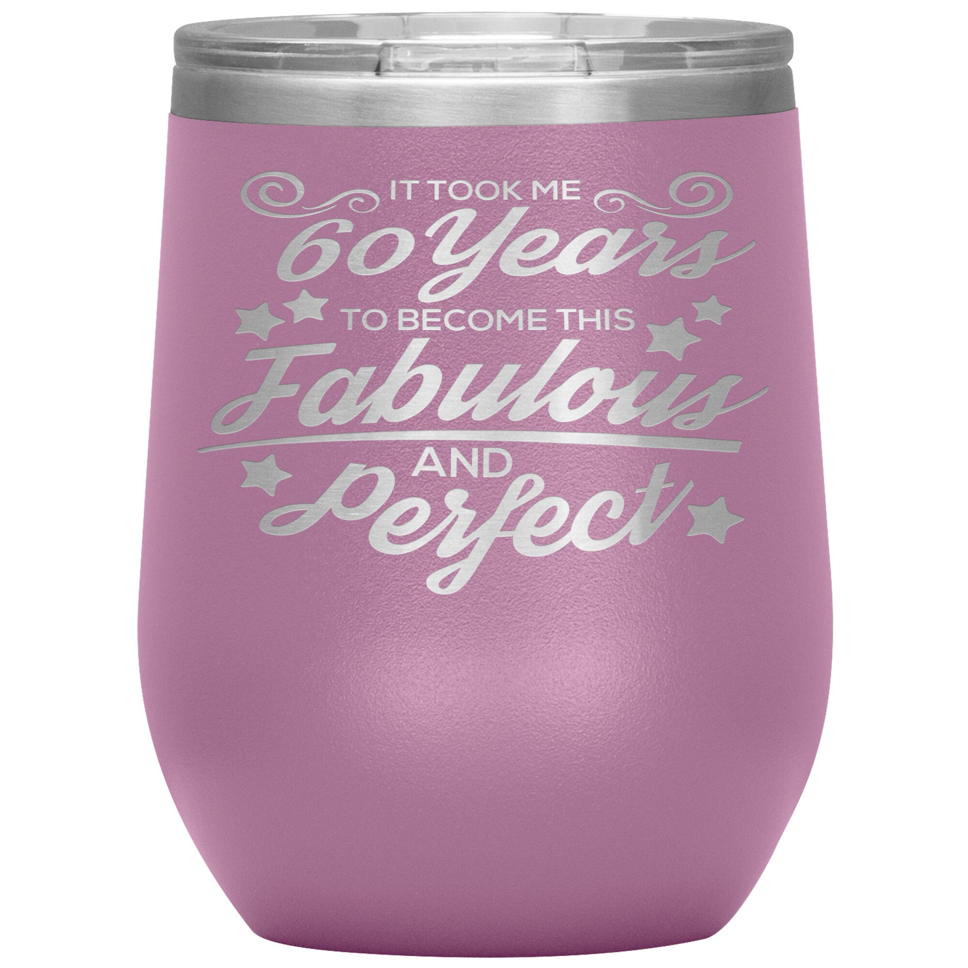 60 Years Fabulous & Perfect Tumbler