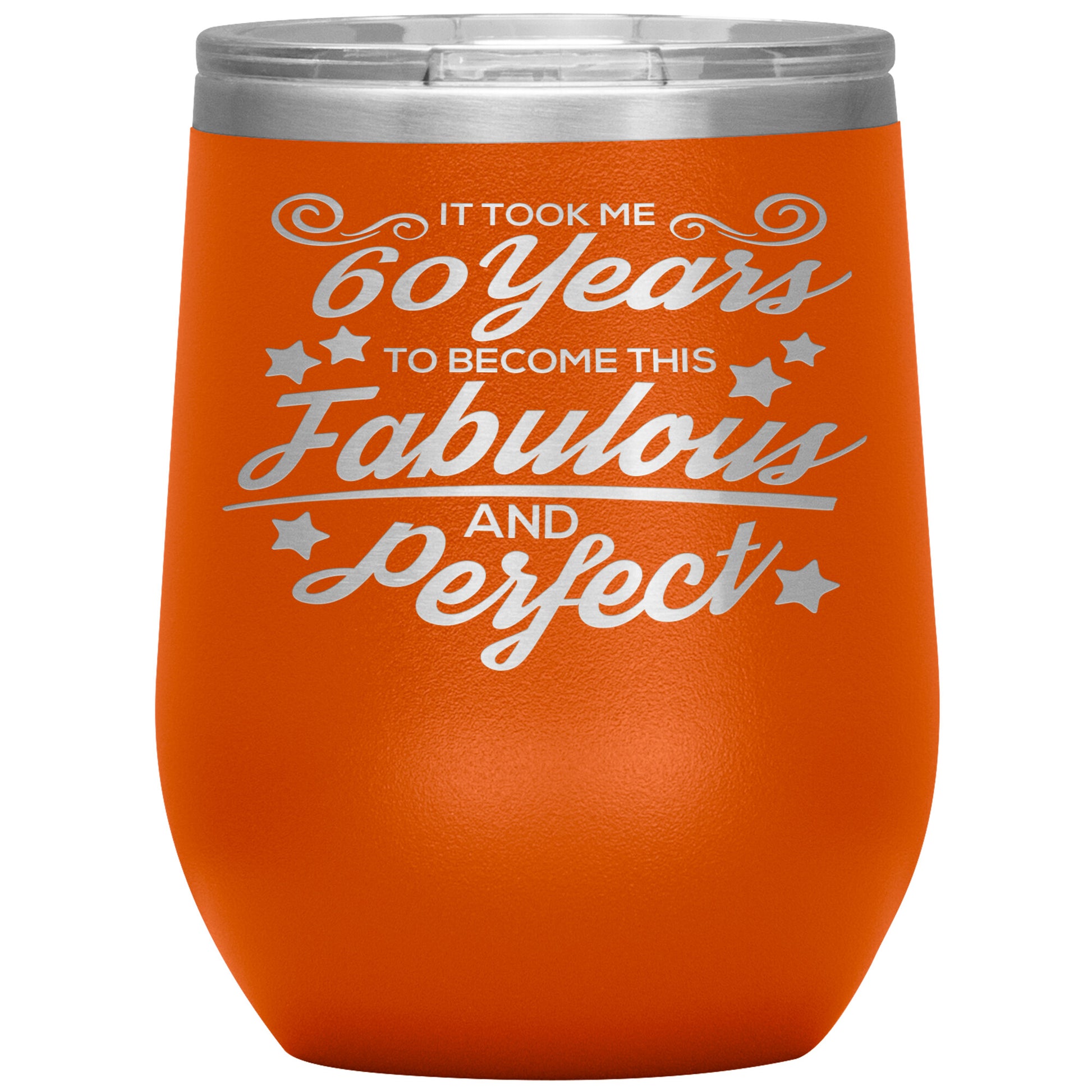 60 Years Fabulous & Perfect Tumbler