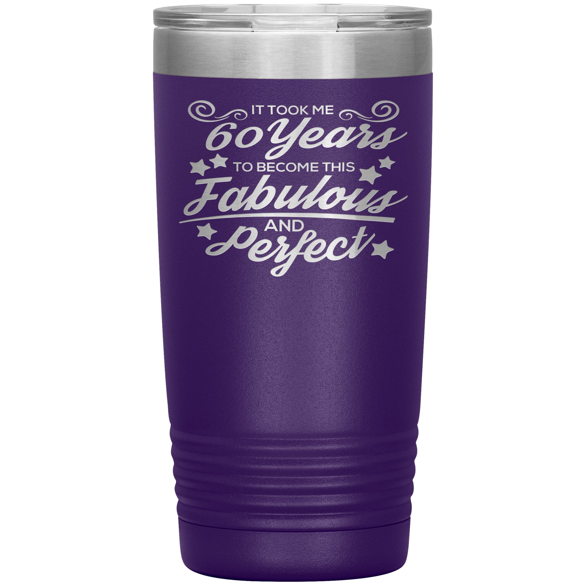 60 Years Fabulous & Perfect Tumbler