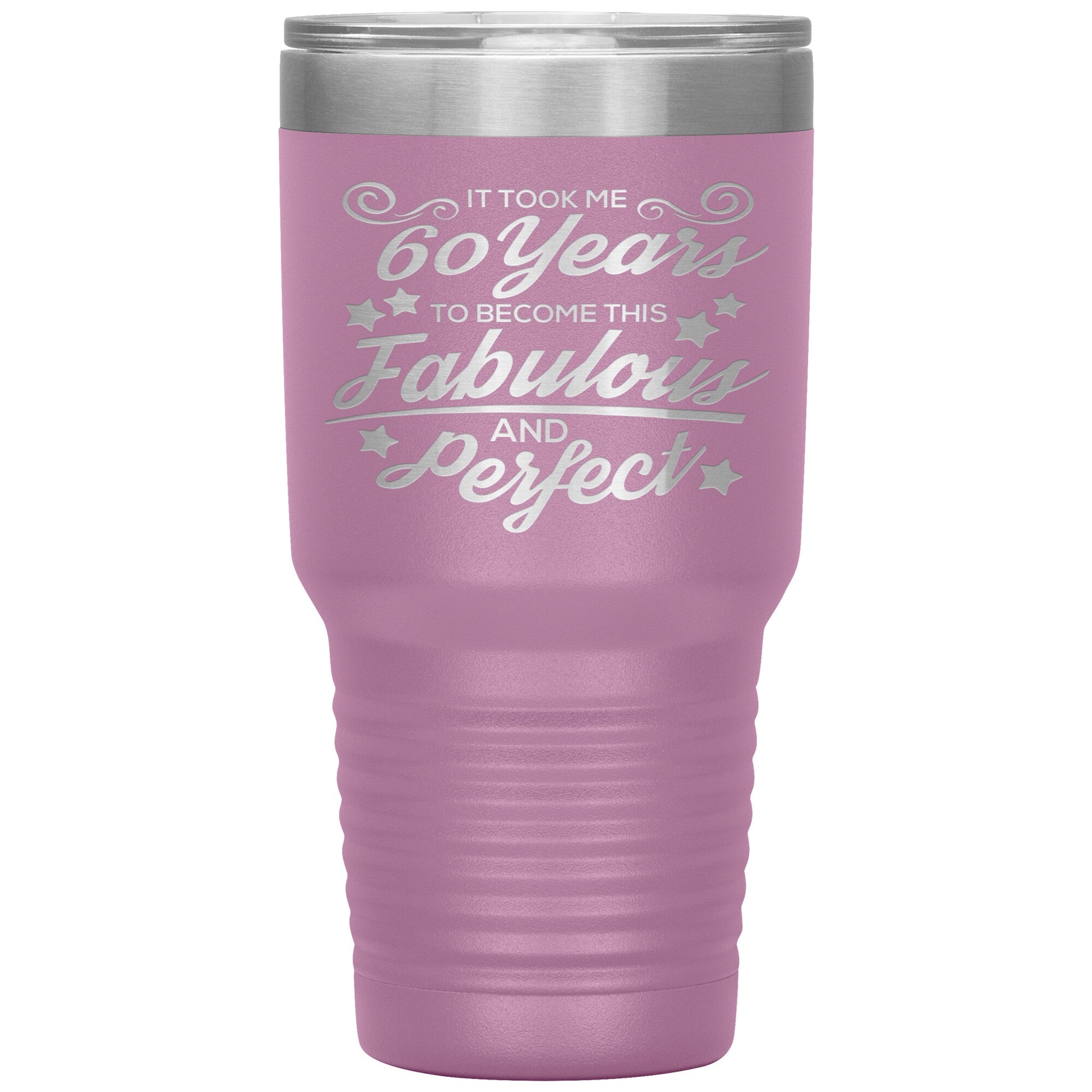 60 Years Fabulous & Perfect Tumbler