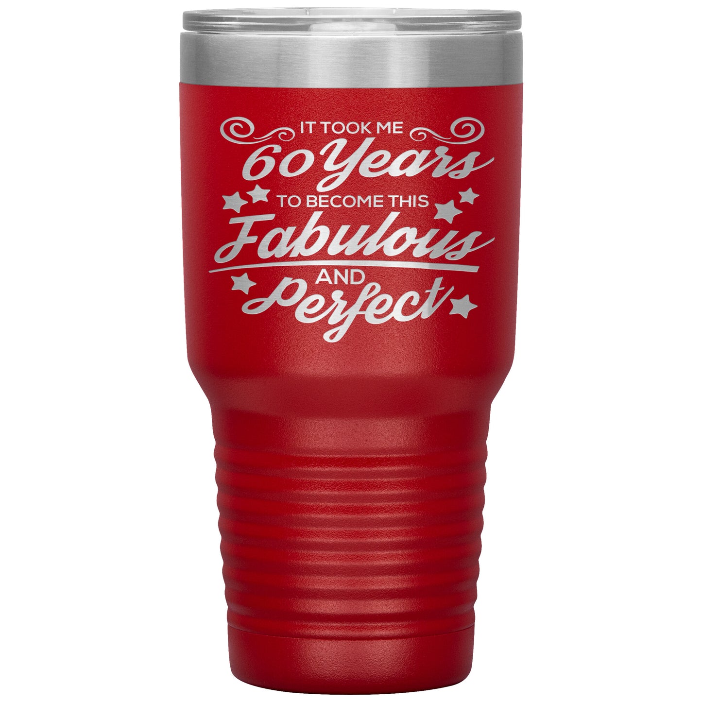 60 Years Fabulous & Perfect Tumbler