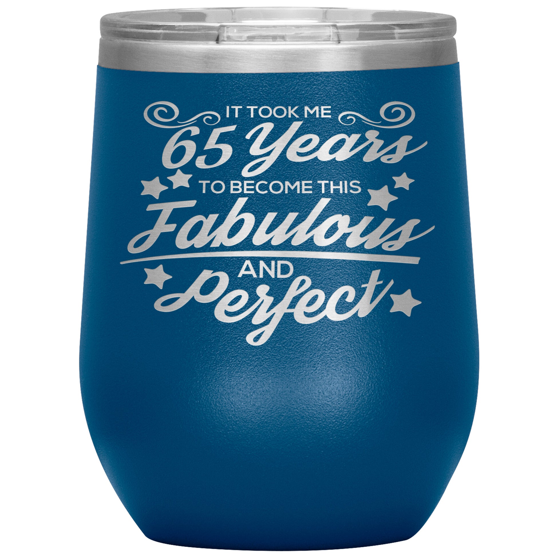 65 Years Fabulous & Perfect Tumbler