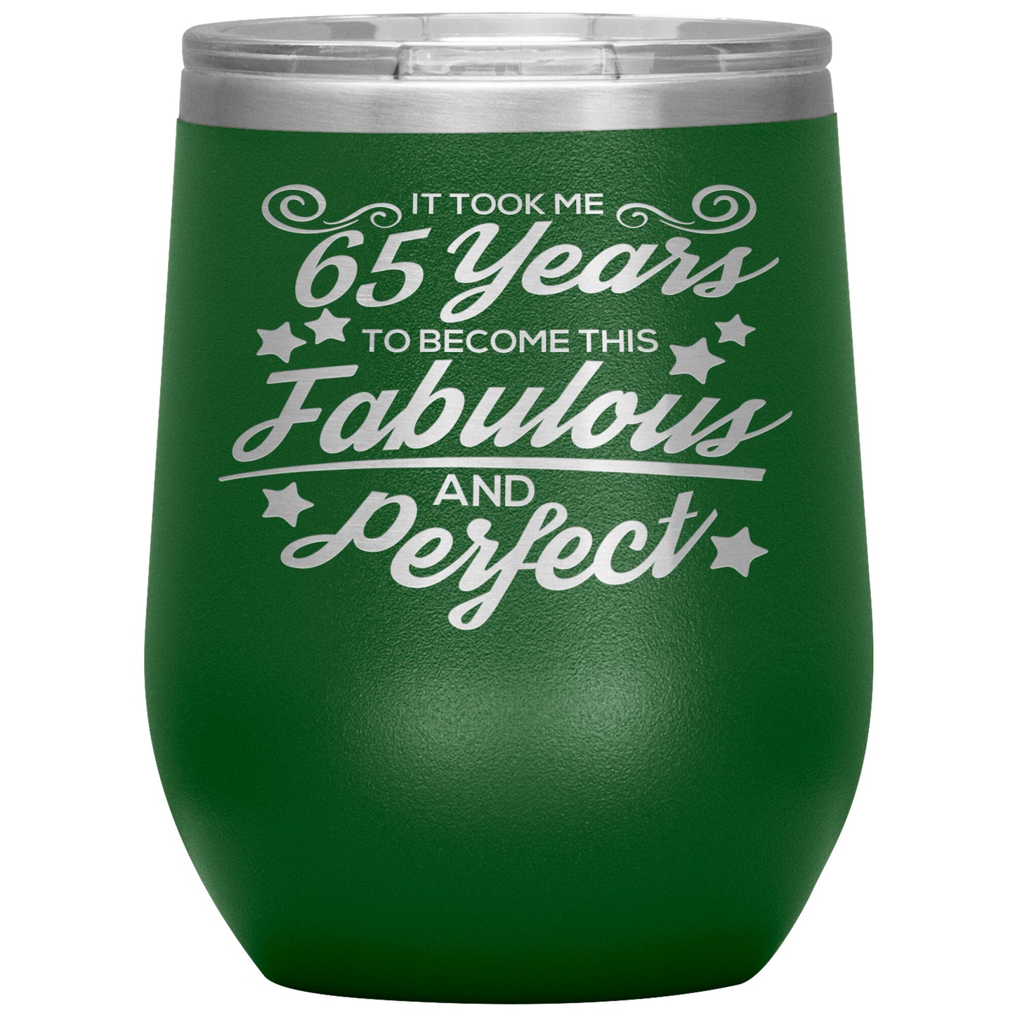 65 Years Fabulous & Perfect Tumbler