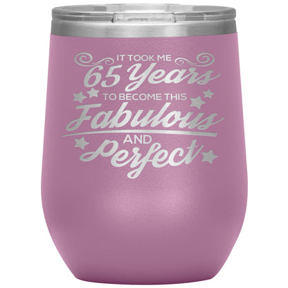 65 Years Fabulous & Perfect Tumbler