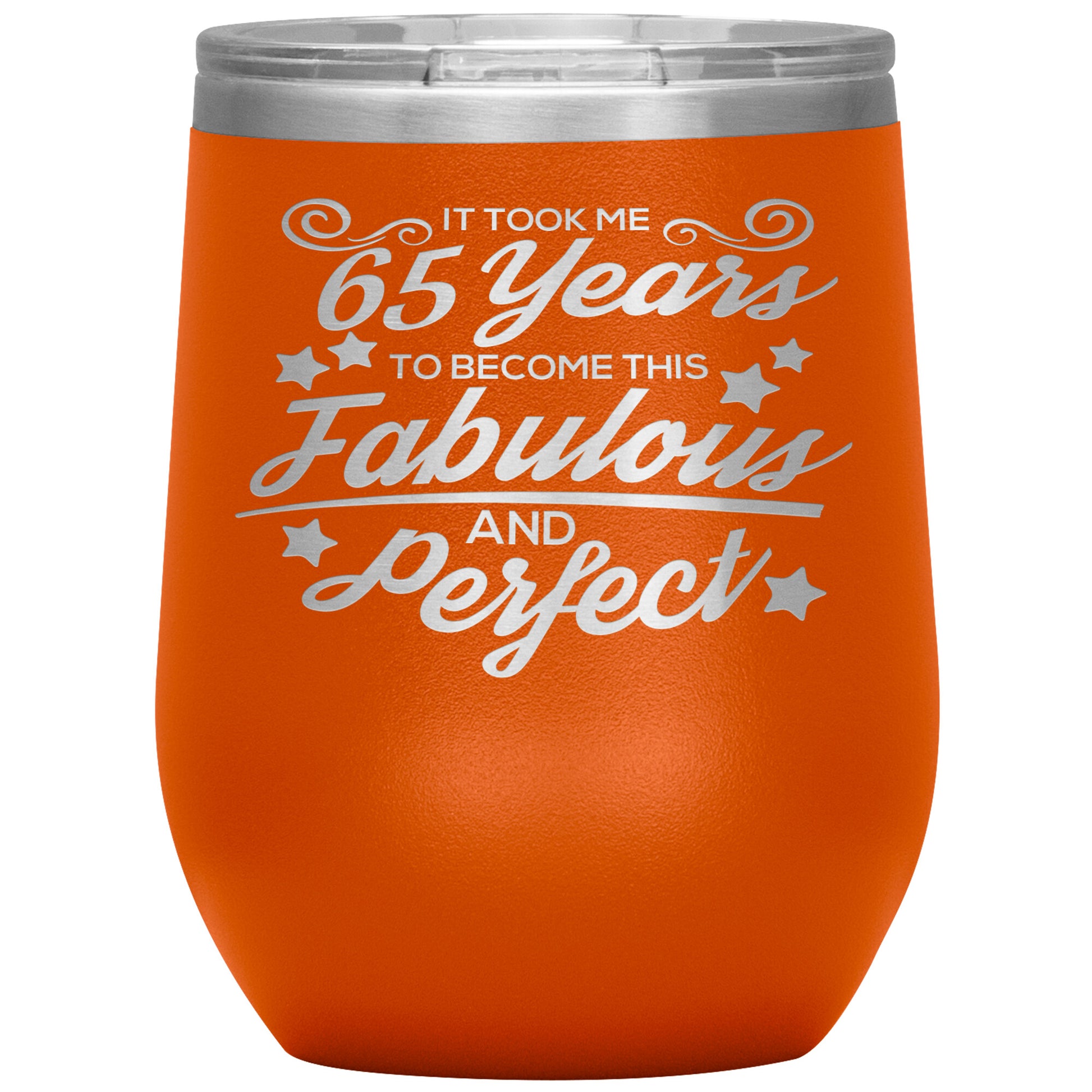 65 Years Fabulous & Perfect Tumbler