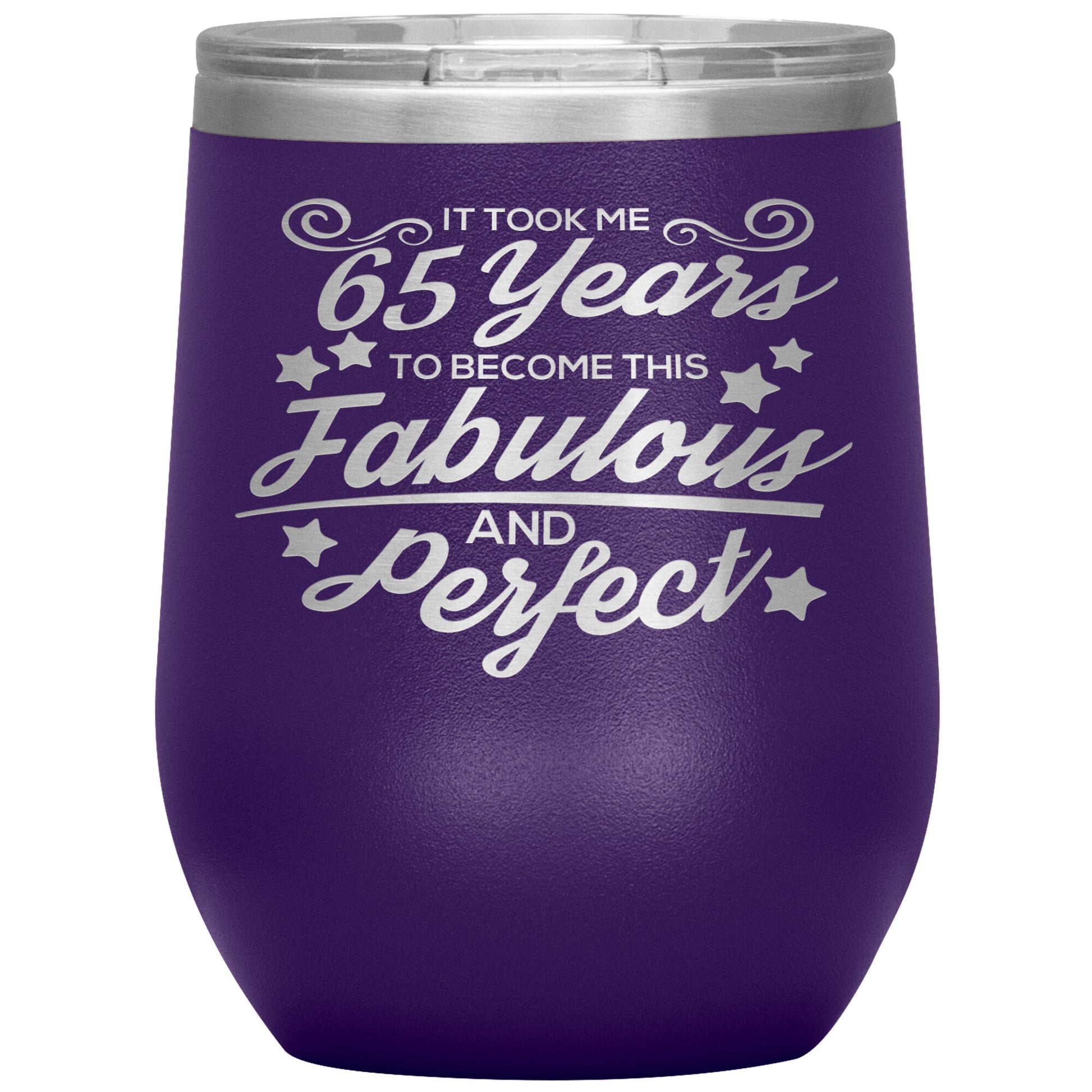 65 Years Fabulous & Perfect Tumbler