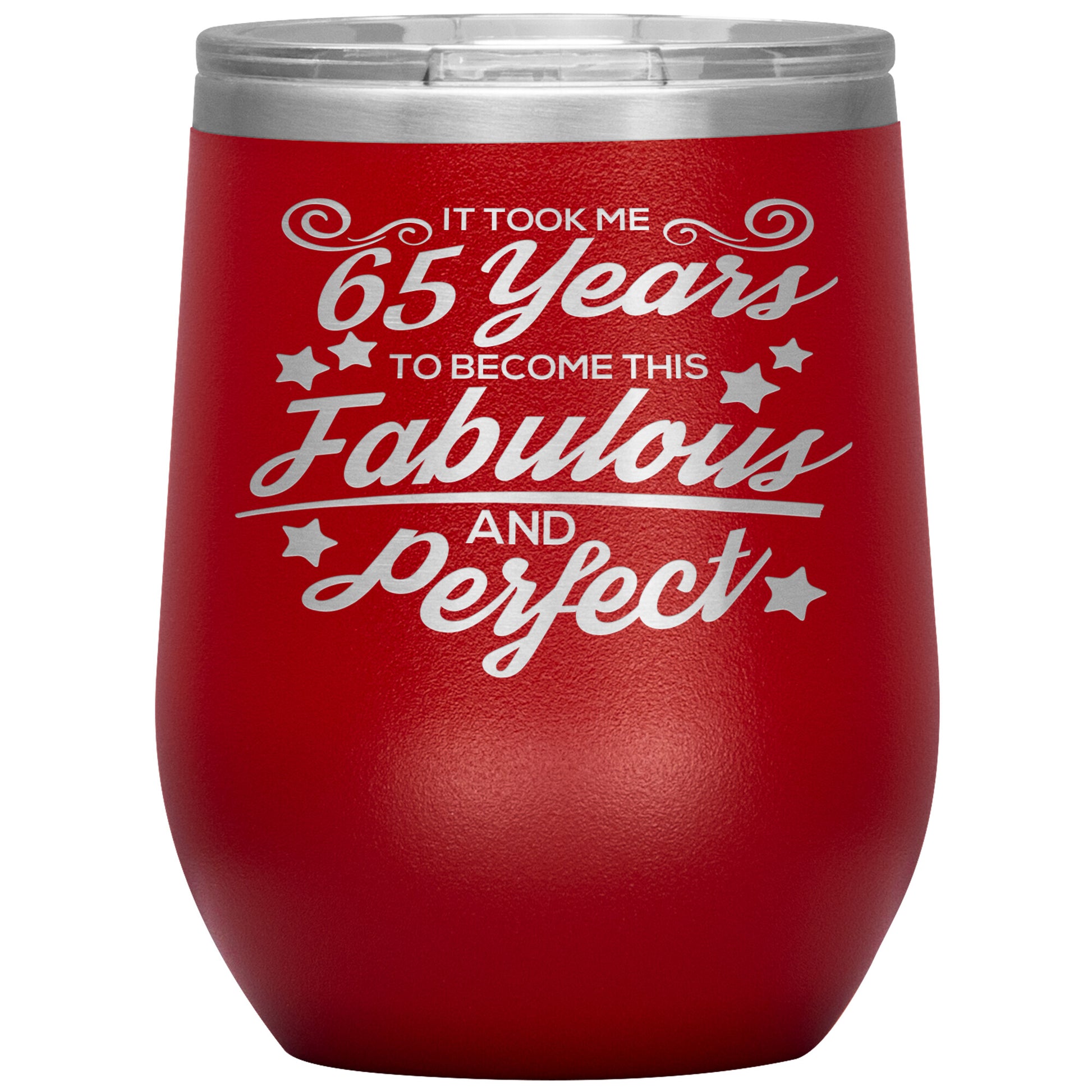 65 Years Fabulous & Perfect Tumbler