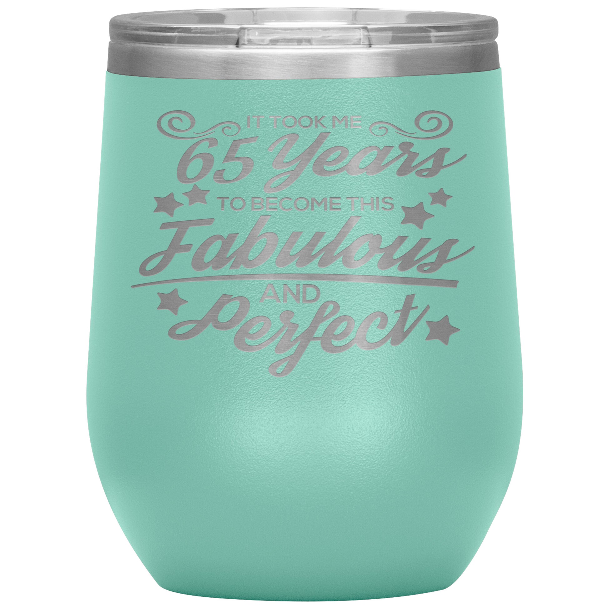 65 Years Fabulous & Perfect Tumbler