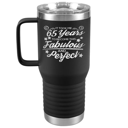 65 Years Fabulous & Perfect Tumbler