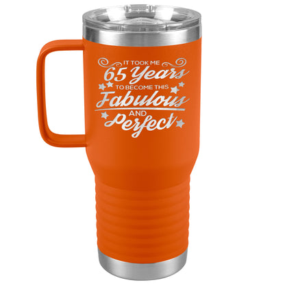 65 Years Fabulous & Perfect Tumbler