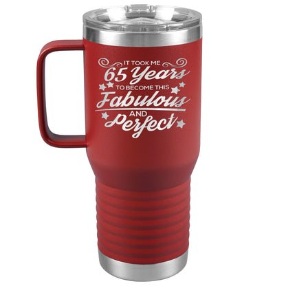 65 Years Fabulous & Perfect Tumbler