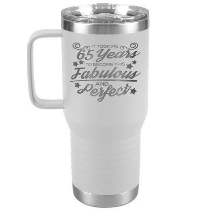 65 Years Fabulous & Perfect Tumbler