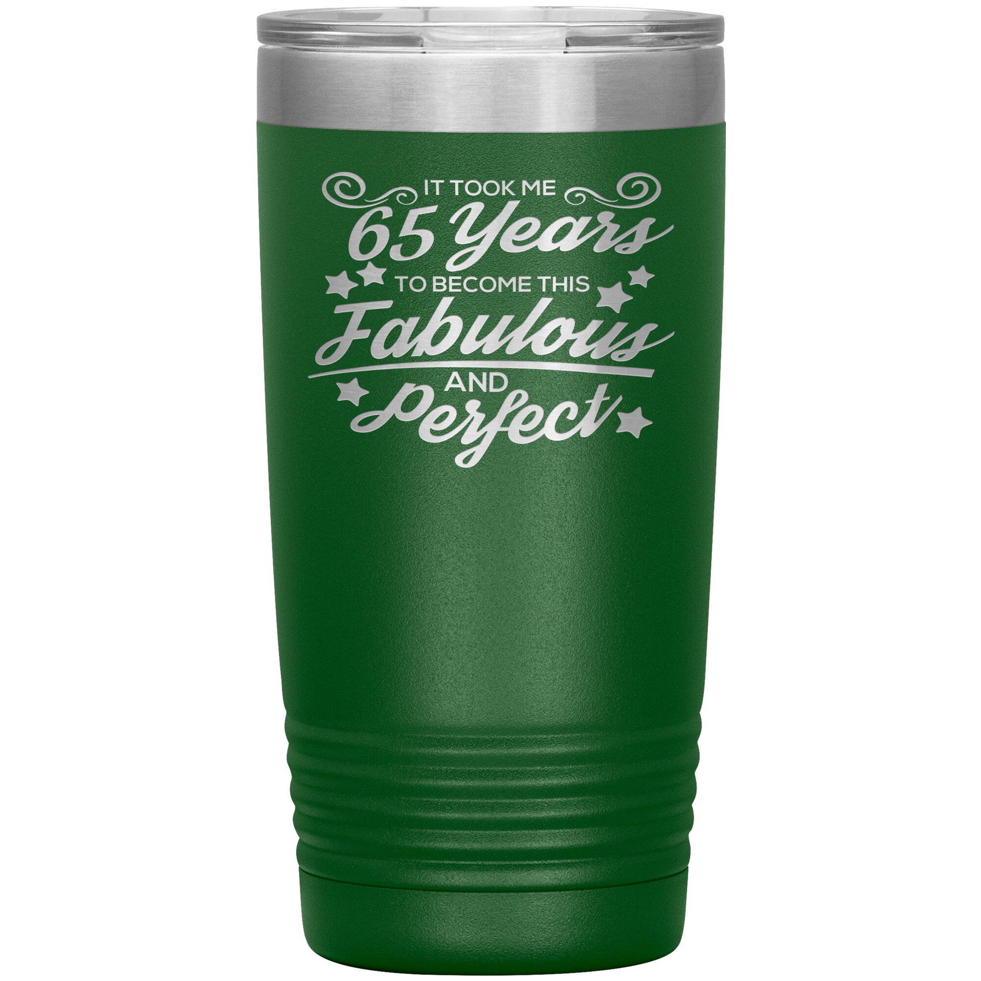 65 Years Fabulous & Perfect Tumbler