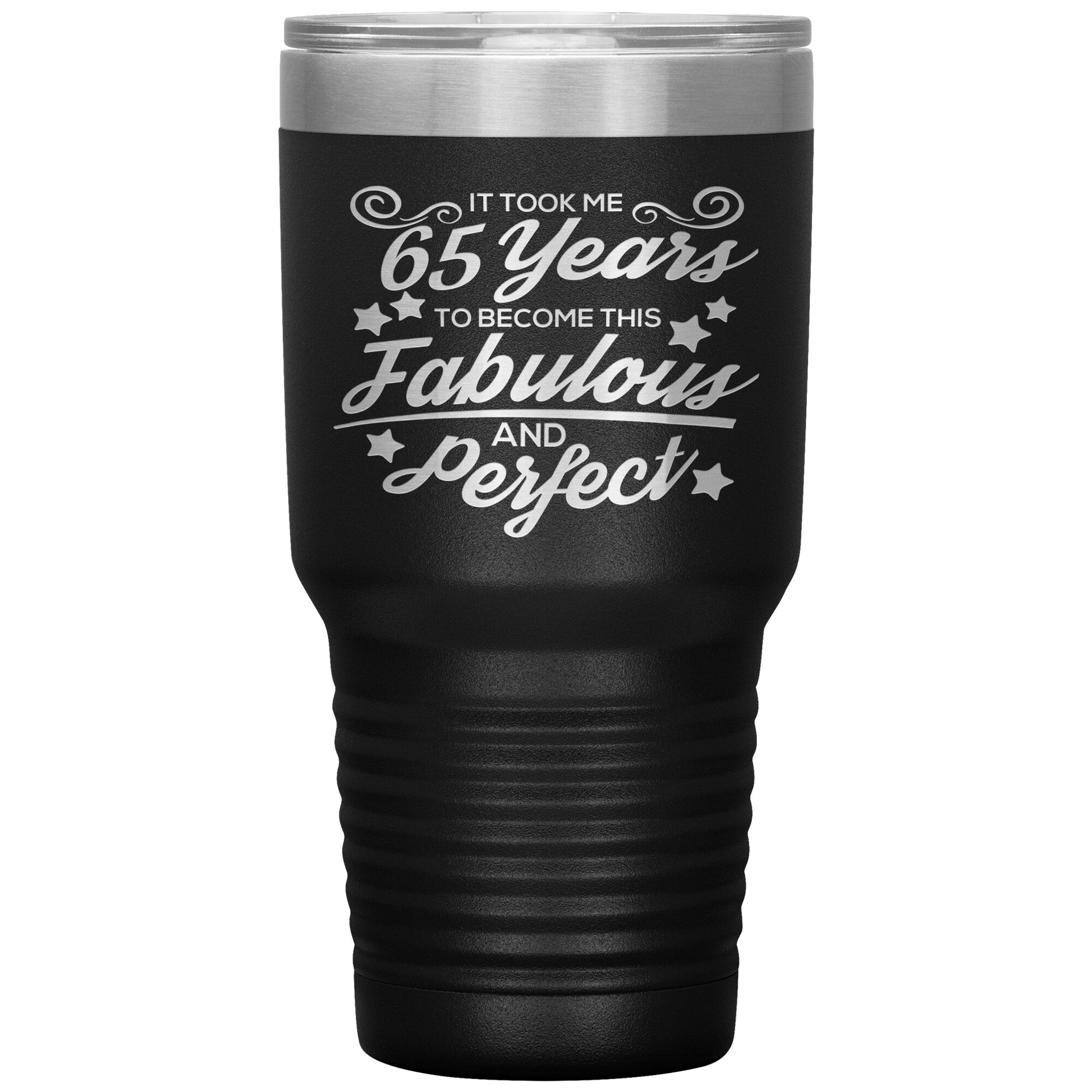 65 Years Fabulous & Perfect Tumbler