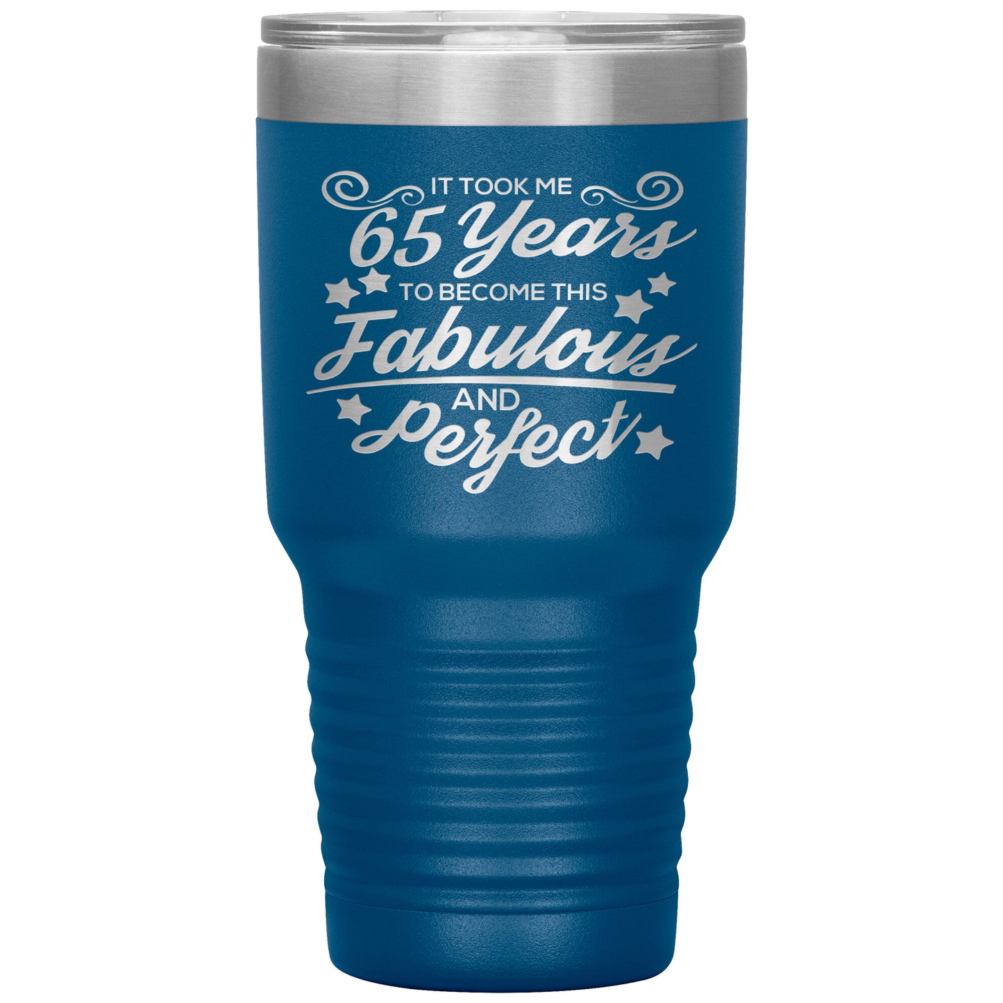 65 Years Fabulous & Perfect Tumbler