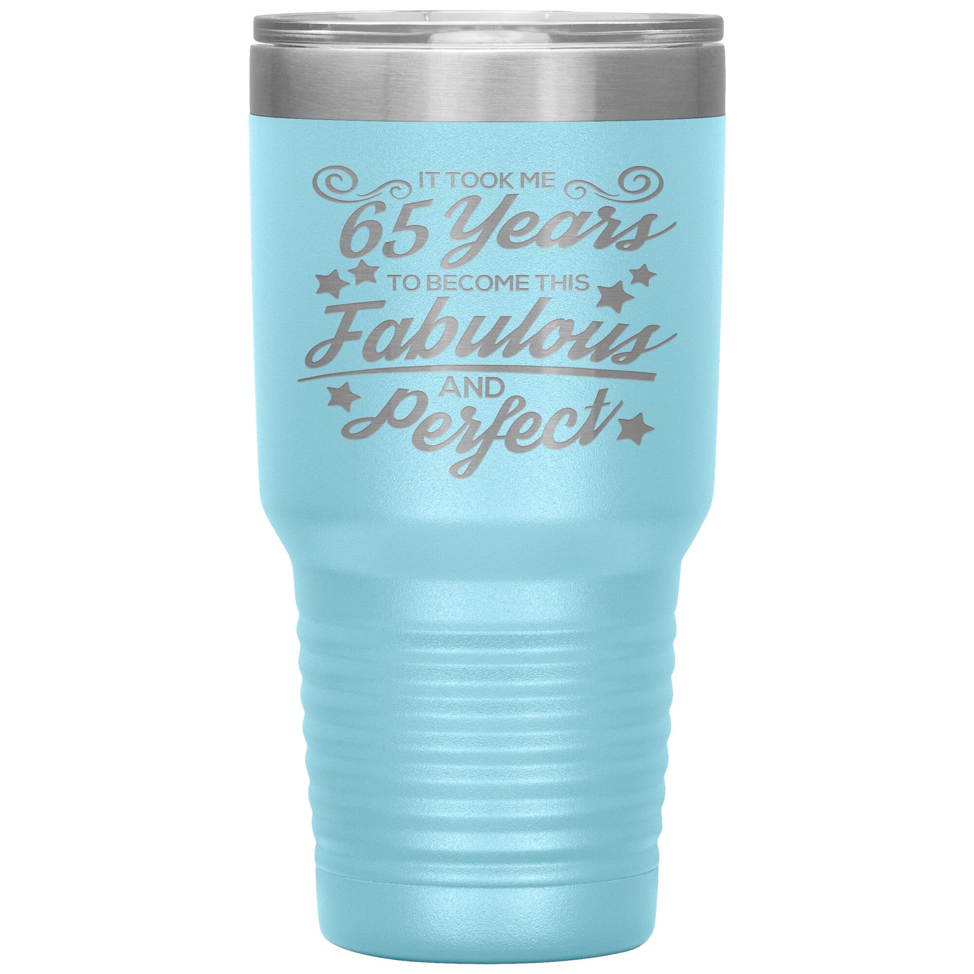 65 Years Fabulous & Perfect Tumbler