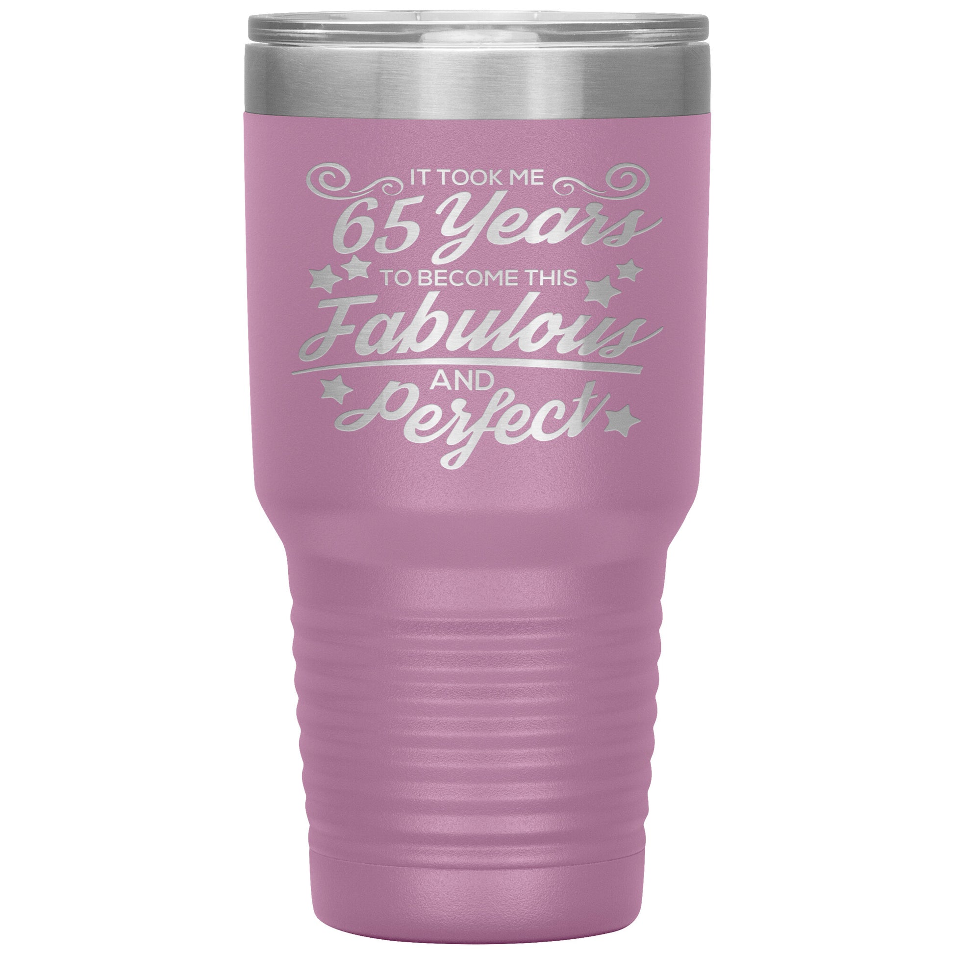 65 Years Fabulous & Perfect Tumbler