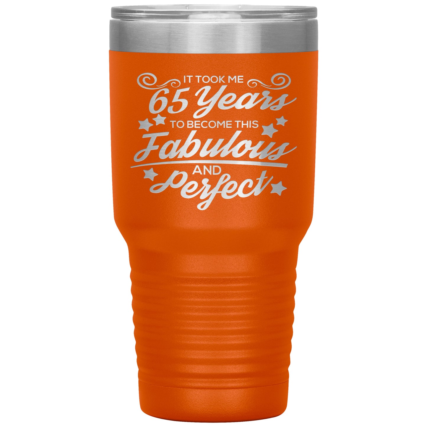 65 Years Fabulous & Perfect Tumbler