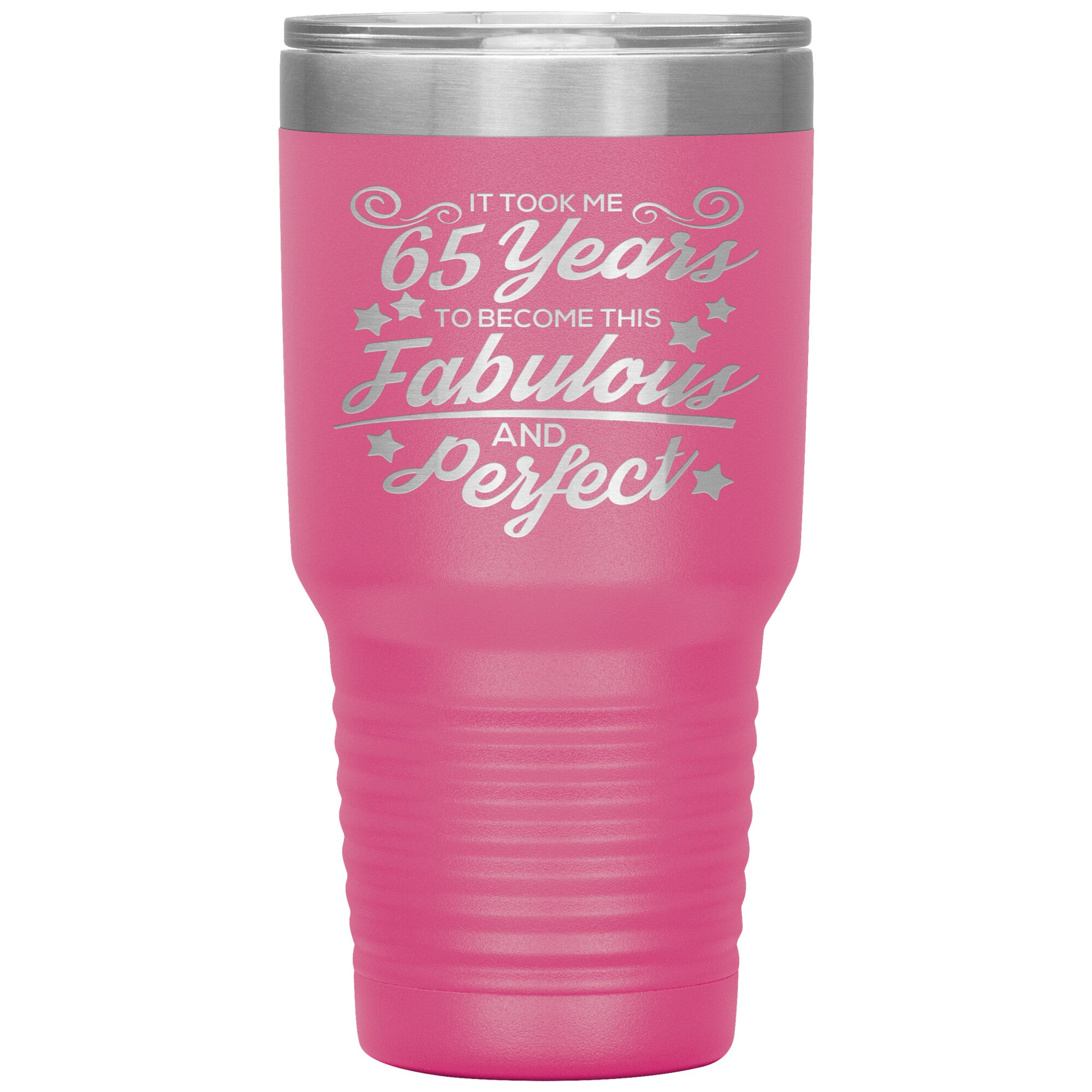 65 Years Fabulous & Perfect Tumbler