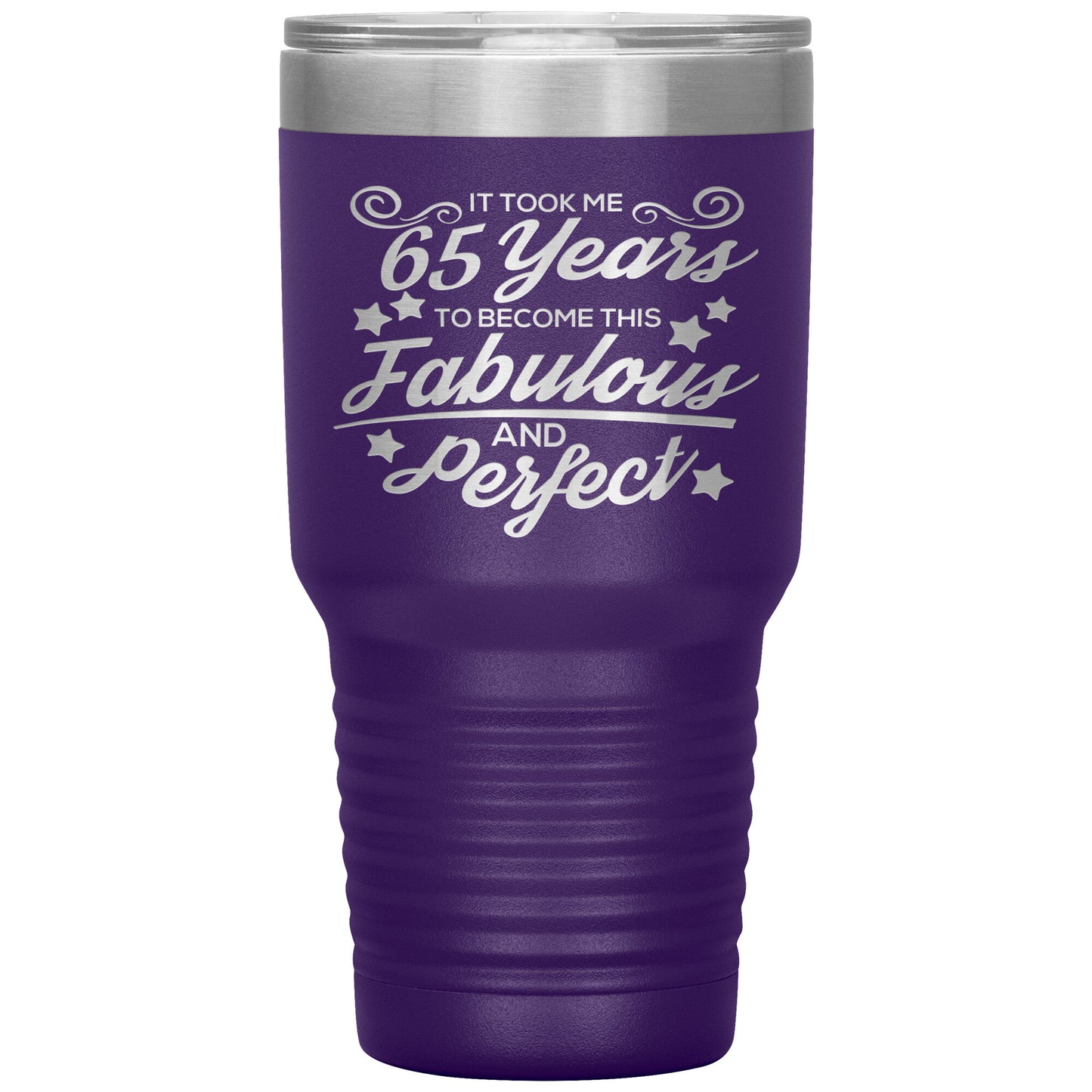 65 Years Fabulous & Perfect Tumbler