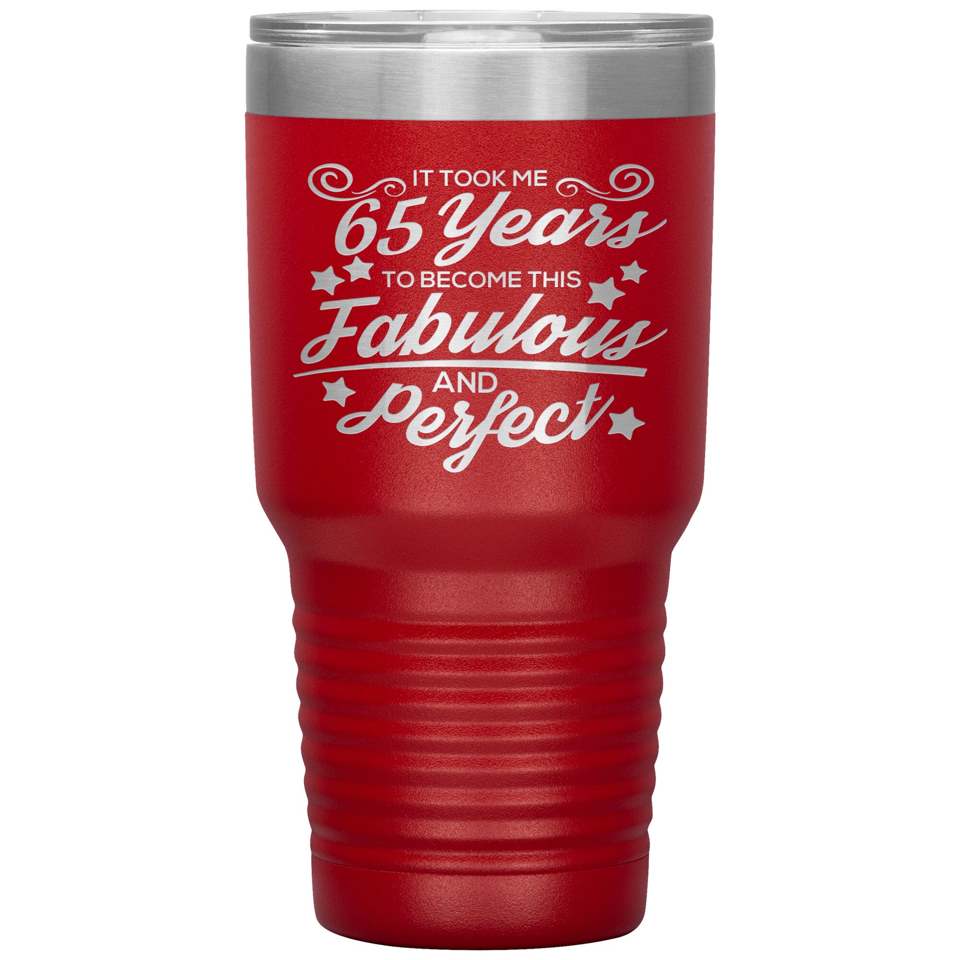 65 Years Fabulous & Perfect Tumbler