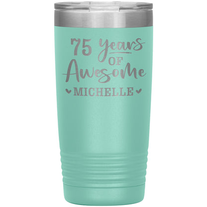 75 Years of Awesome Tumbler