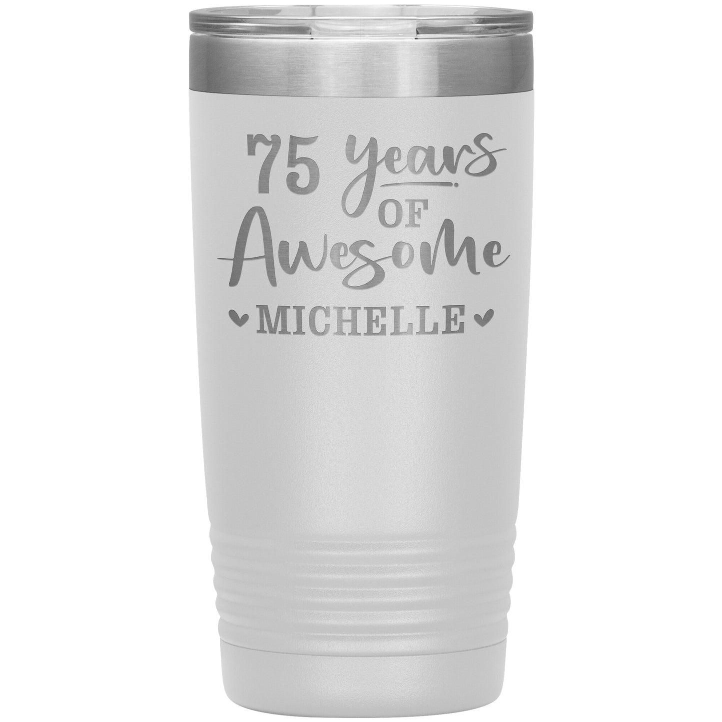 75 Years of Awesome Tumbler