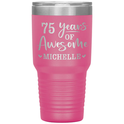 75 Years of Awesome Tumbler