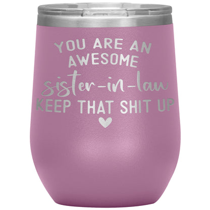 Awesome Sister in Law Tumbler