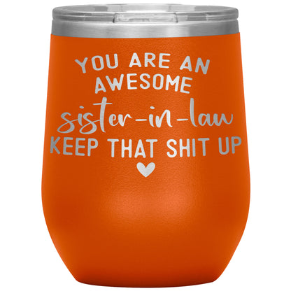 Awesome Sister in Law Tumbler