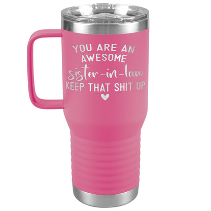 Awesome Sister in Law Tumbler