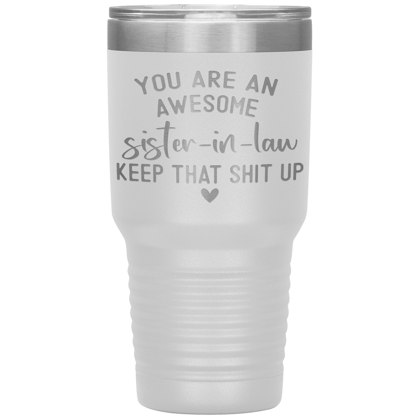 Awesome Sister in Law Tumbler