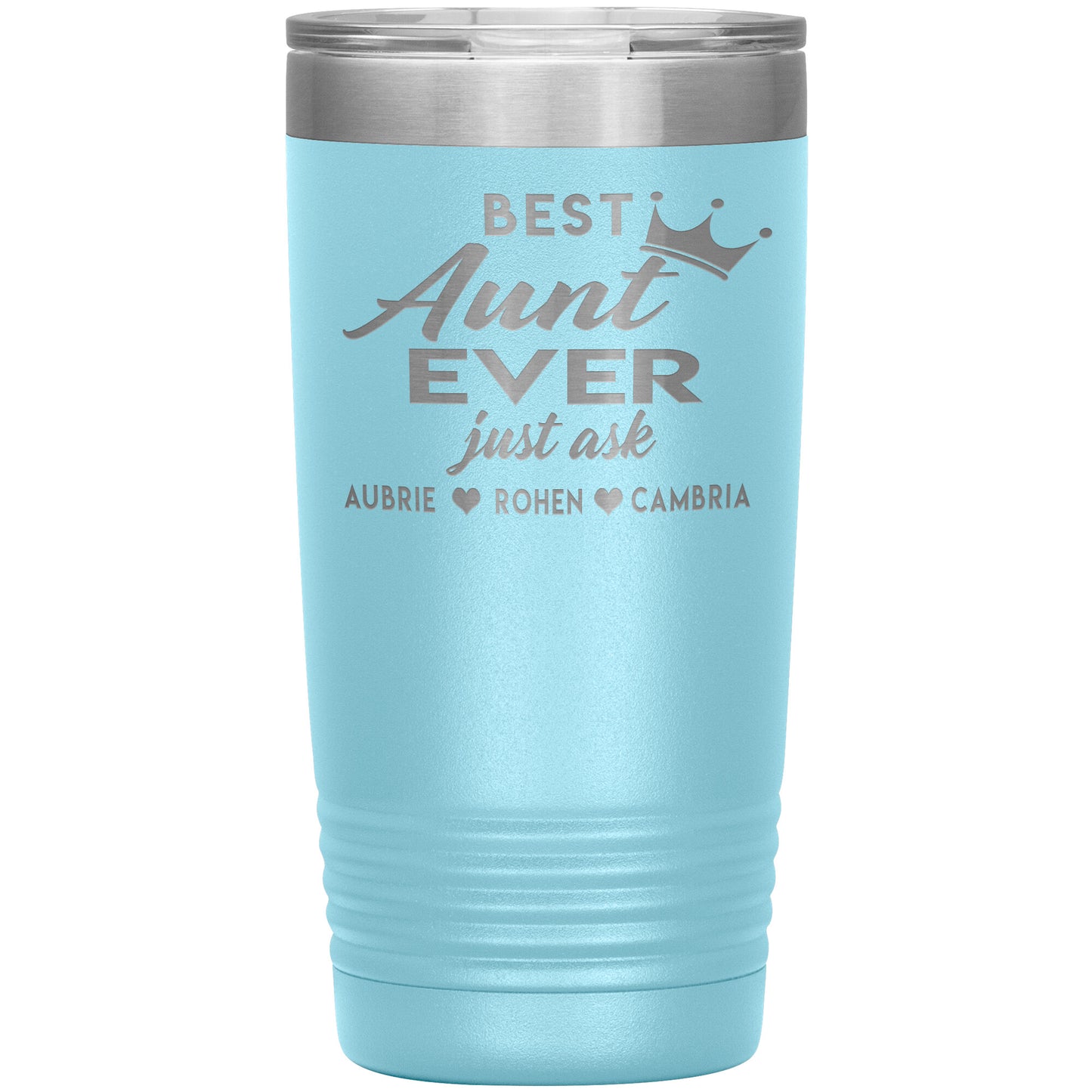 Best Aunt Ever Tumbler