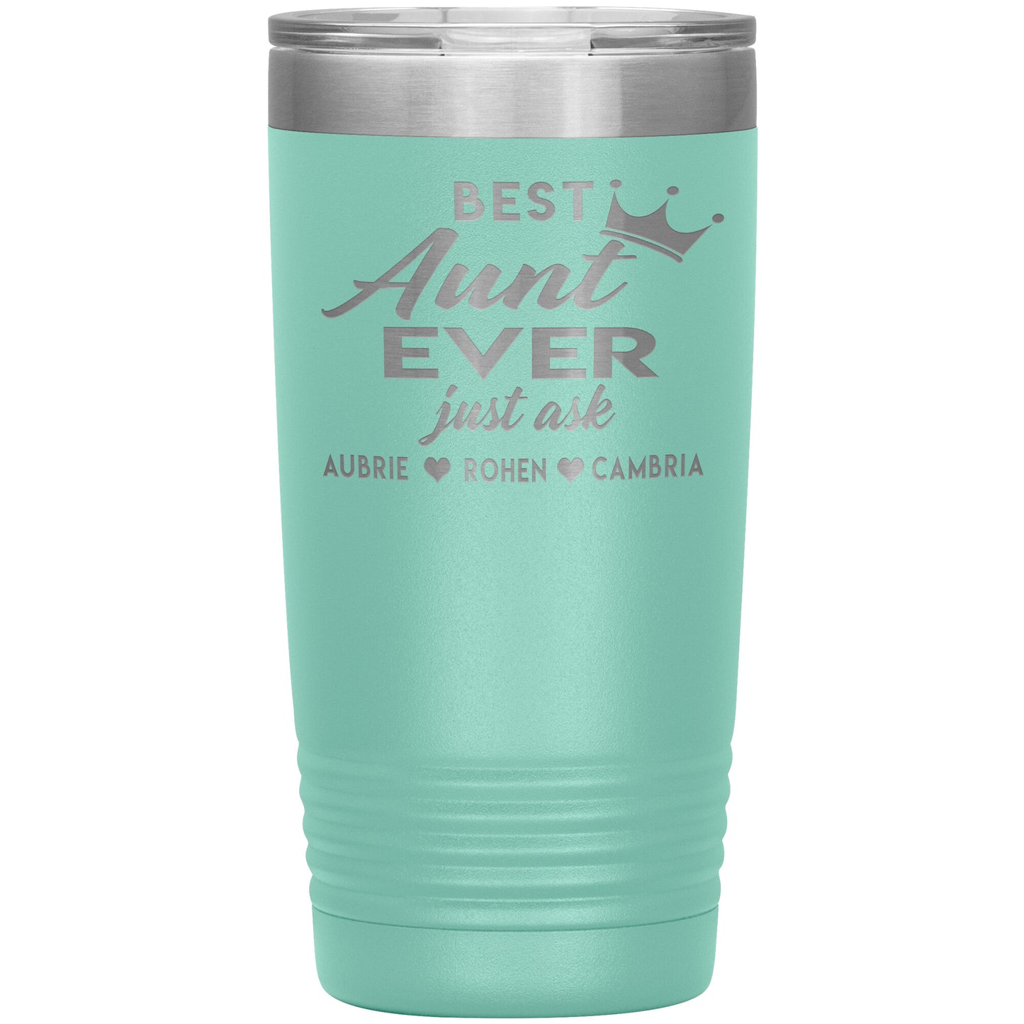 Best Aunt Ever Tumbler