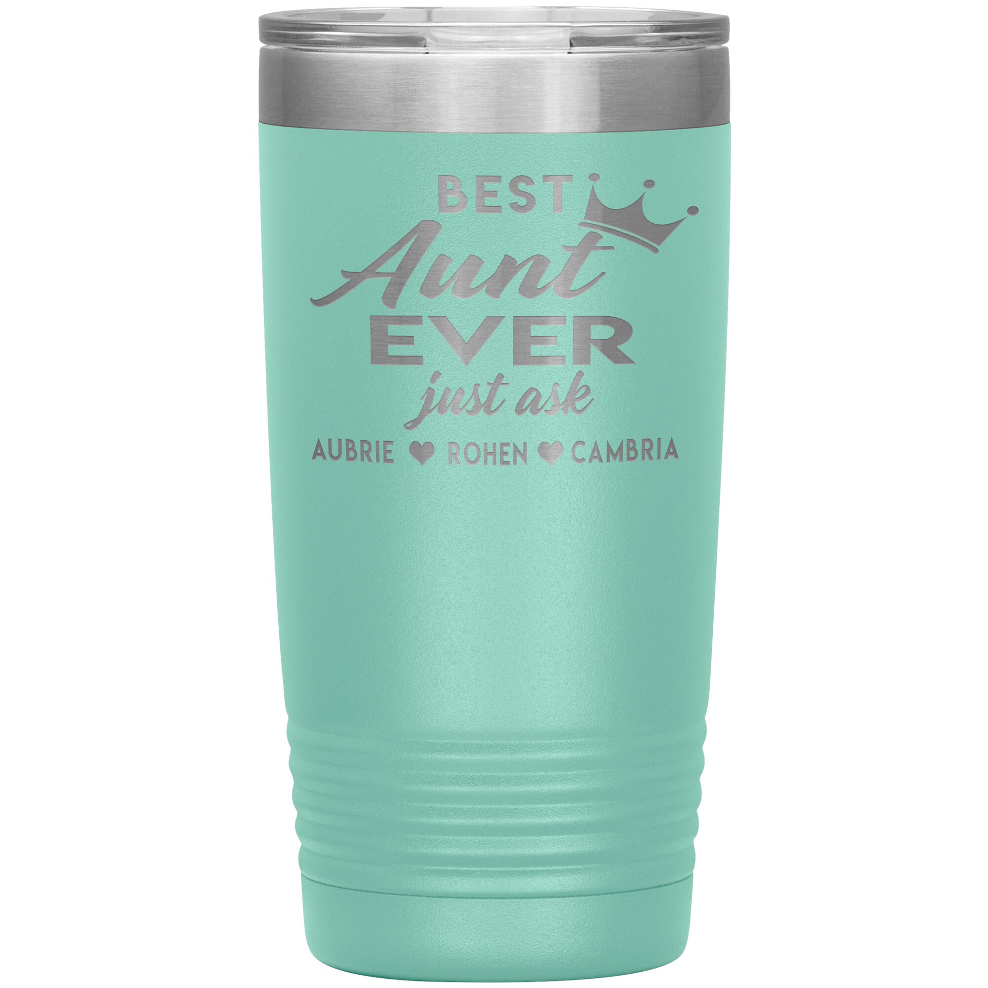 Best Aunt Ever Tumbler