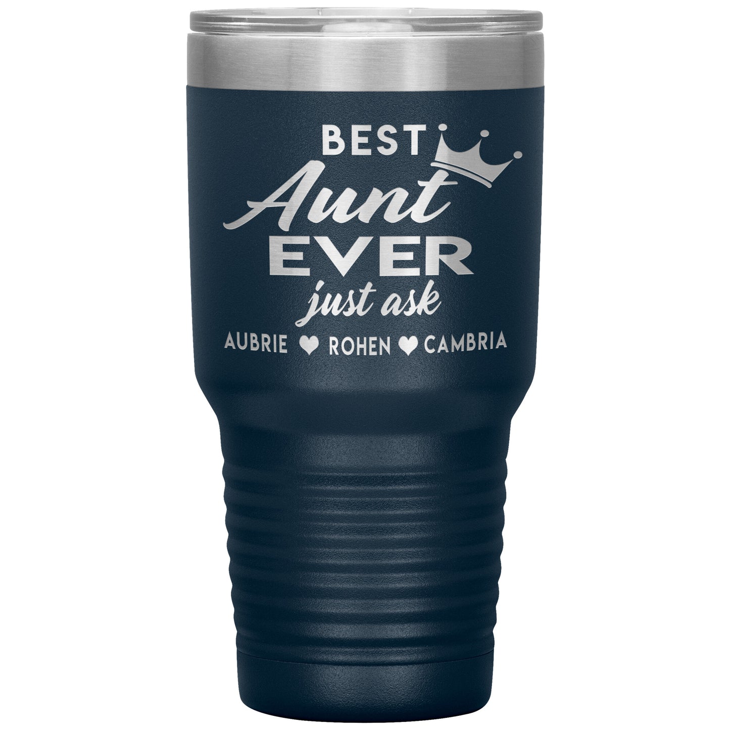 Best Aunt Ever Tumbler