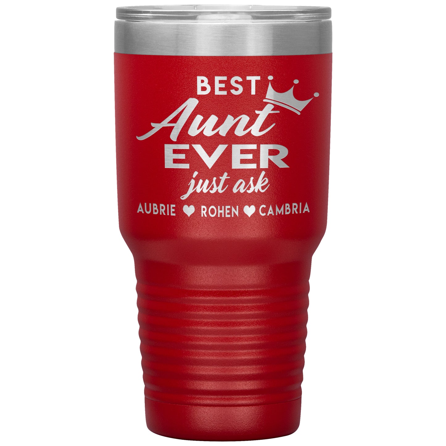 Best Aunt Ever Tumbler