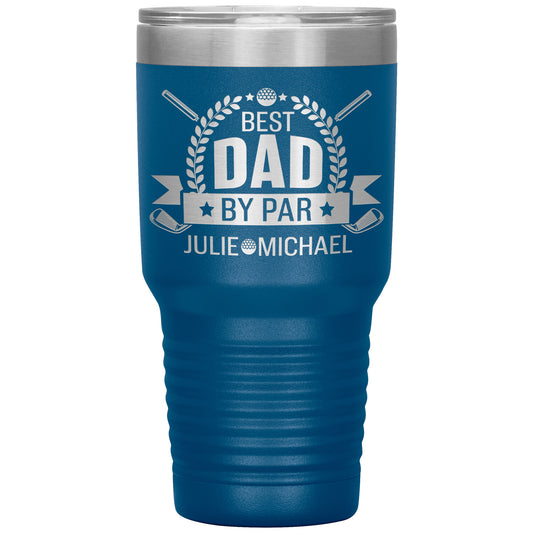 Best Dad by Par Golf Tumbler