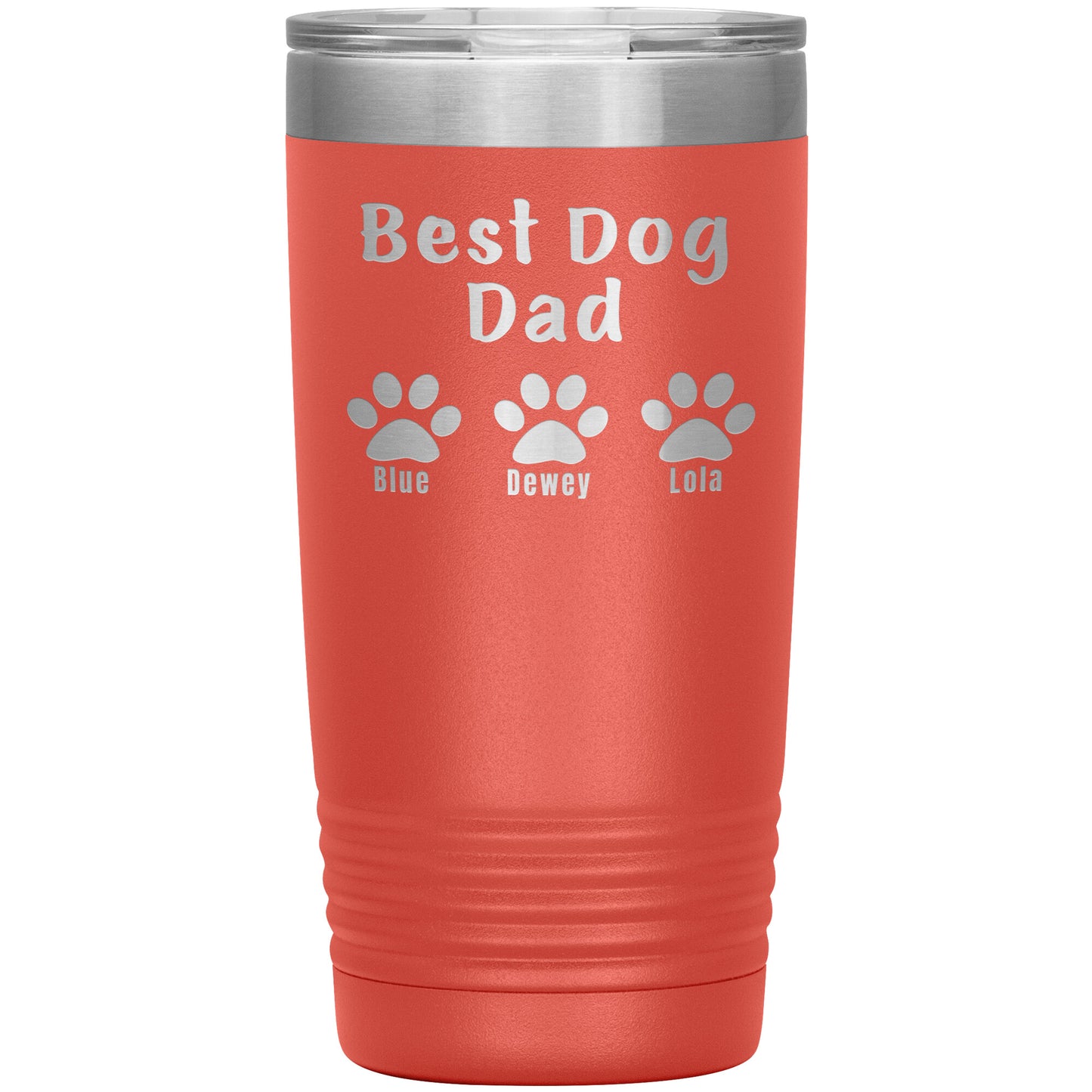 Best Dog Dad Tumbler