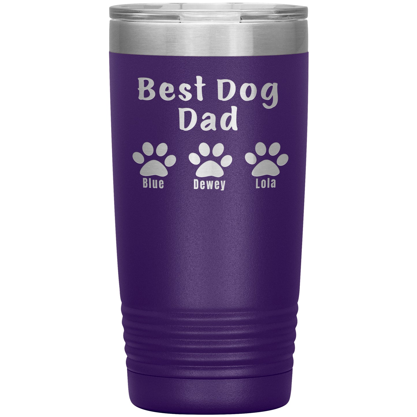 Best Dog Dad Tumbler