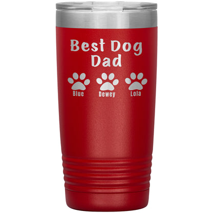 Best Dog Dad Tumbler