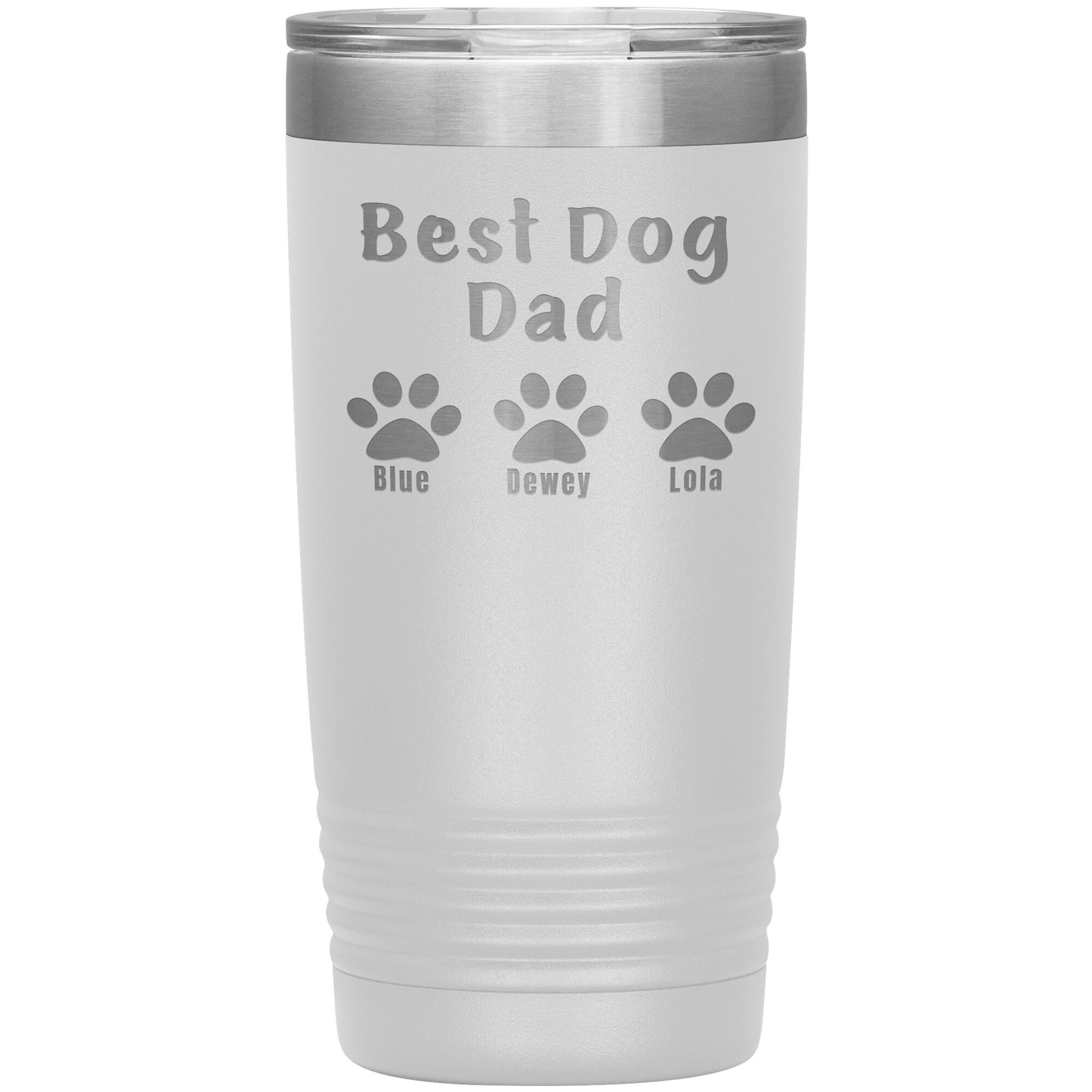 Best Dog Dad Tumbler